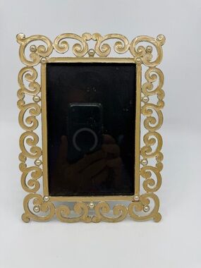 Sheffield Home Gold Scrollwork Photo Frame